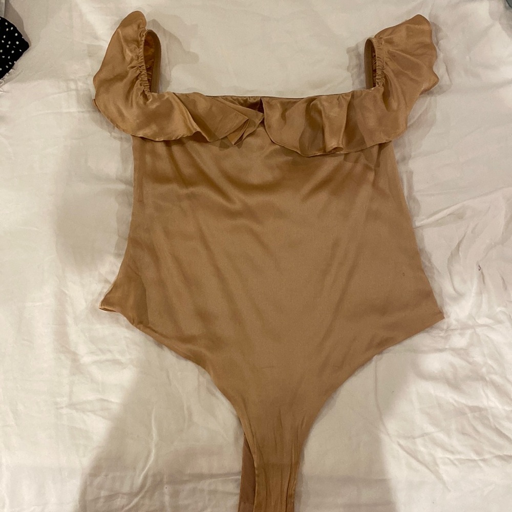 For love and lemons silk bodysuit